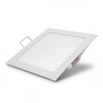 LED panel , 3W , süllyesztett , négyzet , természetes fehér , Optonica kép