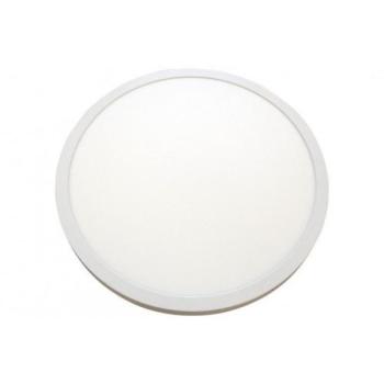 LED panel , 60 cm , 40 Watt , süllyesztett/falon kívüli , 2in1 , univerzális , kerek , meleg fehér kép