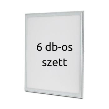 LED panel , 600 x 600 mm , 29 Watt , természetes fehér , LUX , 137 lm/W , 6 db-os szett (karton) kép