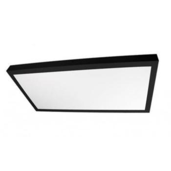 LED panel , 60W , falon kívüli , 300 x 600 mm , természetes fehér , fekete keret kép