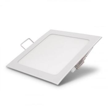 LED panel , 6W , süllyesztett , négyzet , hideg fehér , Optonica kép