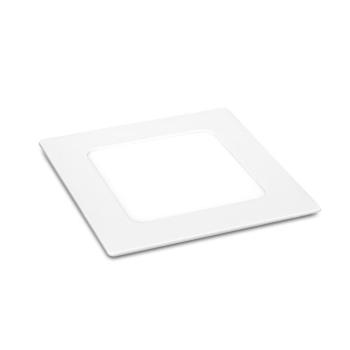 LED panel , 6W , süllyesztett , négyzet , természetes fehér , Epistar chip , LEDISSIMO kép