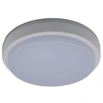 LED panel , 8W , falon kívüli , kerek , természetes fehér , IP65 kép