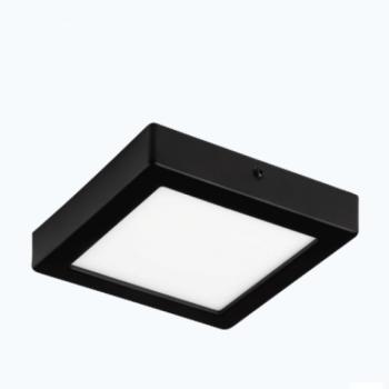 LED panel , 9.5W , falon kívüli , négyzet , természetes fehér , fekete keret , EGLO , IDUN , 75605 kép