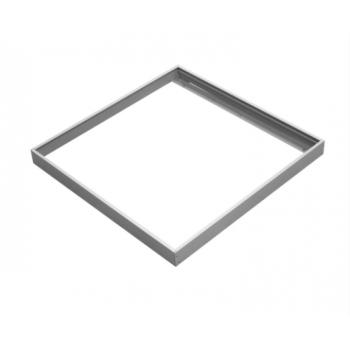 Led panel , beépítő keret , magasított , rugós , 600x600x55 mm , fehér , Capri kép