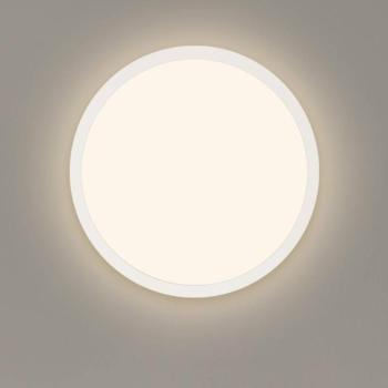 LED panel Jalo Round, Ø 29,2 cm, fehér, műanyag, 2.700 K kép