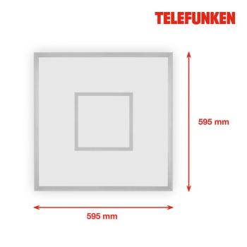 LED panel Magic Cento ezüst CCT RGB 60x60cm 60x60cm kép