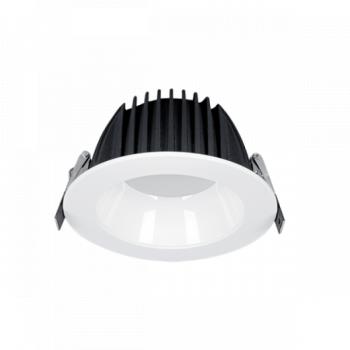 LED panel , mélysugárzó , 15W , süllyesztett , kerek , természetes fehér , IP44 , Elmark kép