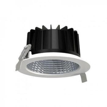 LED panel , mélysugárzó , 18W , süllyesztett , kerek , természetes fehér , Tungsram kép