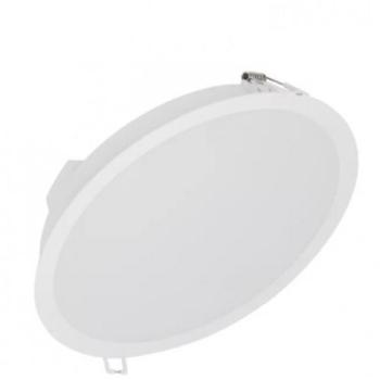 LED panel , mélysugárzó , 24W , süllyesztett , kerek , természetes fehér ,  4000K , villogásmentes , IP44 , LEDVANCE kép