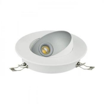 LED panel , mélysugárzó , 5.4 W , süllyesztett , kerek , meleg fehér , fehér , EGLO , RONZANO 1 , 98521 kép