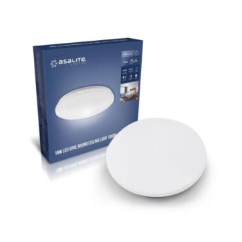 LED panel , mennyezeti lámpa , 18W , falon kívüli , kerek , meleg fehér , IP20 , Asalite Bella kép