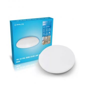 LED panel , mennyezeti lámpa , 18W , falon kívüli , kerek , természetes fehér , IP44 , Asalite Cristina kép