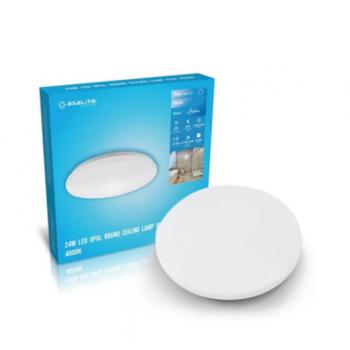 LED panel , mennyezeti lámpa , 24W , falon kívüli , kerek , természetes fehér , IP44 , Asalite Andrea kép