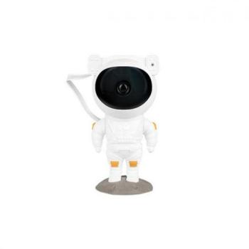 Led projektor , Astro , asztronauta , éjszakai led világítás , 5 watt , USB , RGB lézer , távirányítóval , égbolt , űrhajós , 23 cm kép
