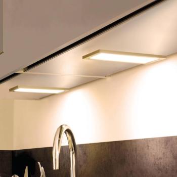 LED pult alatti lámpa Sky 2 db-os szett 3.000K rozsdamentes acél kép