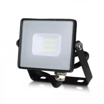 LED reflektor , 10 Watt , Ultra Slim , hideg fehér , SAMSUNG chip , 5 év garancia , fekete kép