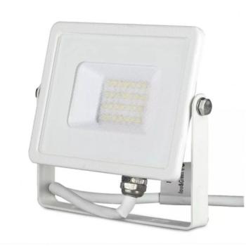 LED reflektor , 20 Watt , Ultra Slim , meleg fehér , SAMSUNG chip , 5 év garancia , fehér kép