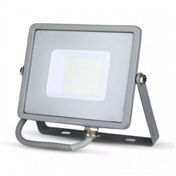 LED reflektor , 30 Watt , Ultra Slim , meleg fehér , SAMSUNG chip , 5 év garancia , szürke kép