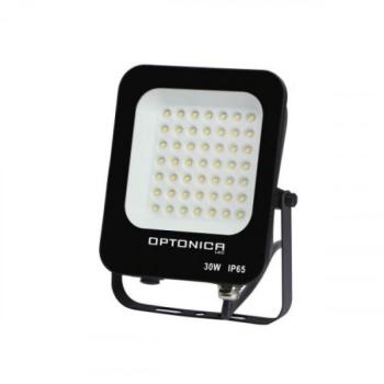 LED reflektor , 30 Watt , zöld fényű , fekete , kültéri , IP65 kép