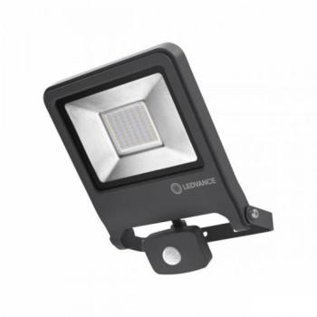 LED reflektor , 50 Watt , mozgásérzékelős , meleg fehér , IP44 , sötét szürke , LEDVANCE kép