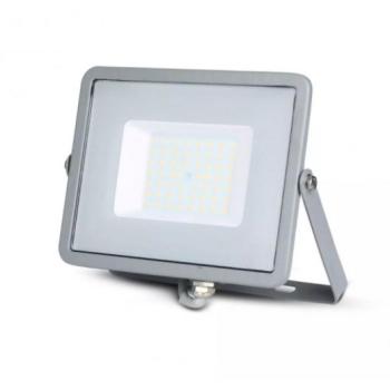 LED reflektor , 50 Watt , Ultra Slim , meleg fehér , SAMSUNG chip , 5 év garancia , szürke kép