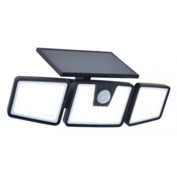 Led reflektor , 8W , mozgásérzékelős , szolár , hideg fehér , 5000K , kültéri , IP54 , LUTEC , BRITI kép
