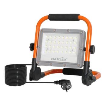  LED Reflektor állvánnyal LED/50W/230V 5000K IP65 narancs  kép