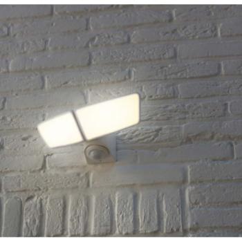 LED reflektor , dupla , mozgásérzékelős , 14.5W , CCT , dimmelhető , kültéri , IP44 , LUTEC CONNECT , ARTICA kép