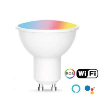 LED reflektor GU10 5W RGBW Tuya WiFi 38° kép