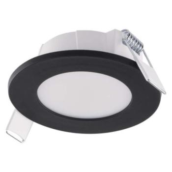 LED reflektor LORI fekete, kerek, 4,5W CCT kép