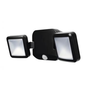 LED reflektor , mozgásérzékelős , 10 Watt , elemes , természetes fehér , fekete , IP54 , LEDVANCE kép
