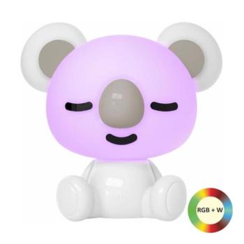  LED RGBW Dimmelhető gyerek éjszakai kislámpa 2,5W/230V koala fehér  kép