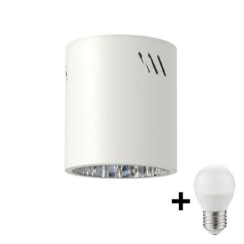  LED Spotlámpa GEORGE 1xE27/6W/230V átm. 11 cm fehér  kép