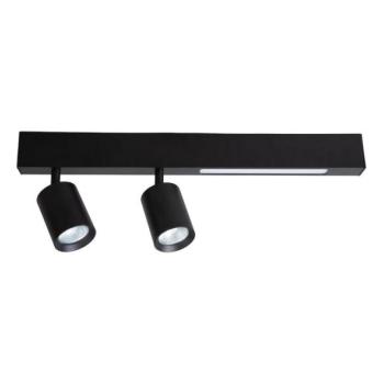 LED Spotlámpa MAGNET LED/5W/230V + 2xGU10/60W 3000/4000K fekete  kép
