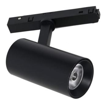  LED spotlámpa MAGNETIC TRACK 10W 48V fekete sínrendszerhez  kép