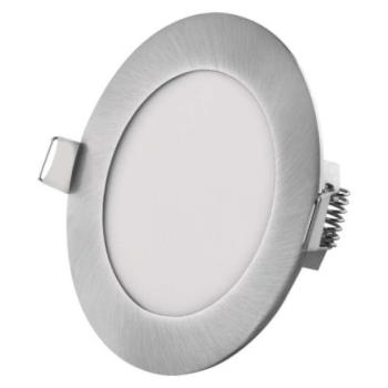 LED süllyesztett lámpatest NEXXO, kerek, ezüst, 7W, CCT kép