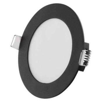 LED süllyesztett lámpatest NEXXO, kerek, fekete, 7W, CCT kép