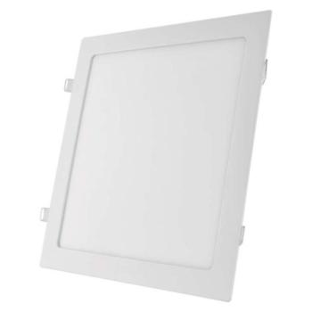 LED süllyesztett lámpatest NEXXO, négyzet, fehér, 24W, meleg fehér kép