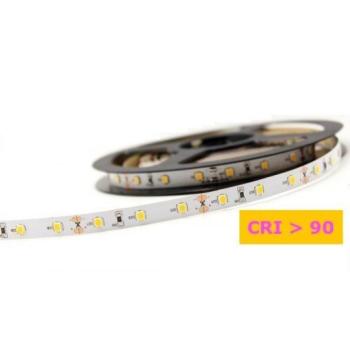 LED szalag , 3528 , 60 led/m , 4.8 Watt/m , természetes fehér , CRI &gt; 90 kép