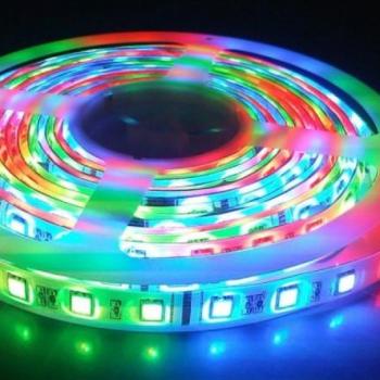 LED szalag , 5050 , 30 led/m , 7,2 W/m , RGB kép