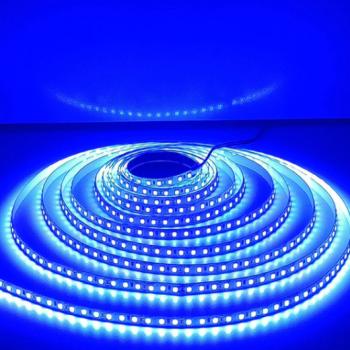 LED szalag , PRO Series , 2835 , 128 led/m , 9 Watt/m , kék , 5 év garancia , IP65 kép