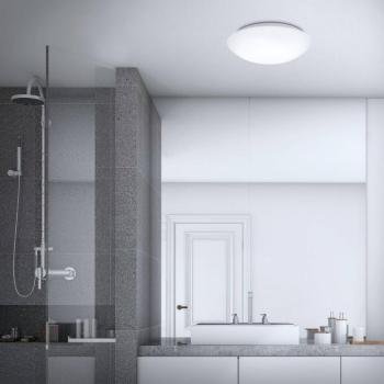 LED szenzoros mennyezeti lámpa Elipso IP44 4,000K Ø38cm kép