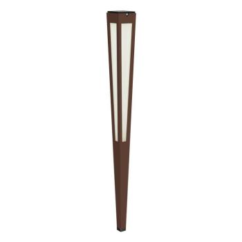 LED szolár zseblámpa Tinka érz., 120cm, corten kép