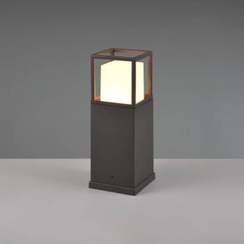 LED talapzati világítás Witham, 40 cm magas, antracit, CCT, IP54 kép