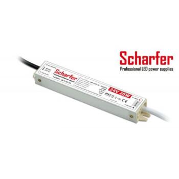 LED tápegység , 24 Volt , 20 Watt , 0.83A , kültéri , vízálló , IP67 , Scharfer , 7 év garancia kép