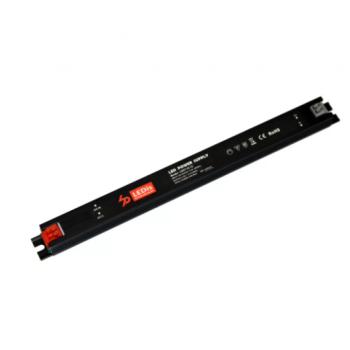LED tápegység , 24 Volt , 60 Watt , 2.5A , sorkapcsos , ultra slim , 3+2 év garancia , LEDis , LDST-60-24 kép