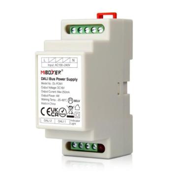 LED tápegység BUS , DALI vezérléshez , 16 Volt , DIN sínre szerelhető , Miboxer (Mi-Light) , DL-POW1 kép