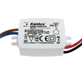LED tápegység , Kanlux , ADI , 12 Volt , 3 Watt kép