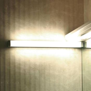 LED tükör fény 512, 4 000 K, 35 cm, ezüst kép